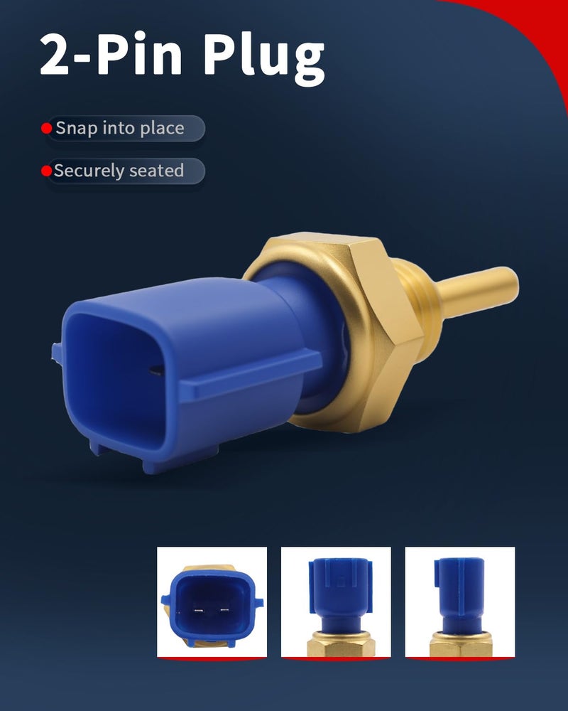 VEHICODE Engine Coolant Temperature Sensor, ECT Water Temp Sensor Compatible with Infiniti G35 G37 Q50 Q60 QX60 EX35 FX35, Nissan Altima Rogue Sentra Frontier Maxima Pathfinder Murano Versa Xterra - Image 4